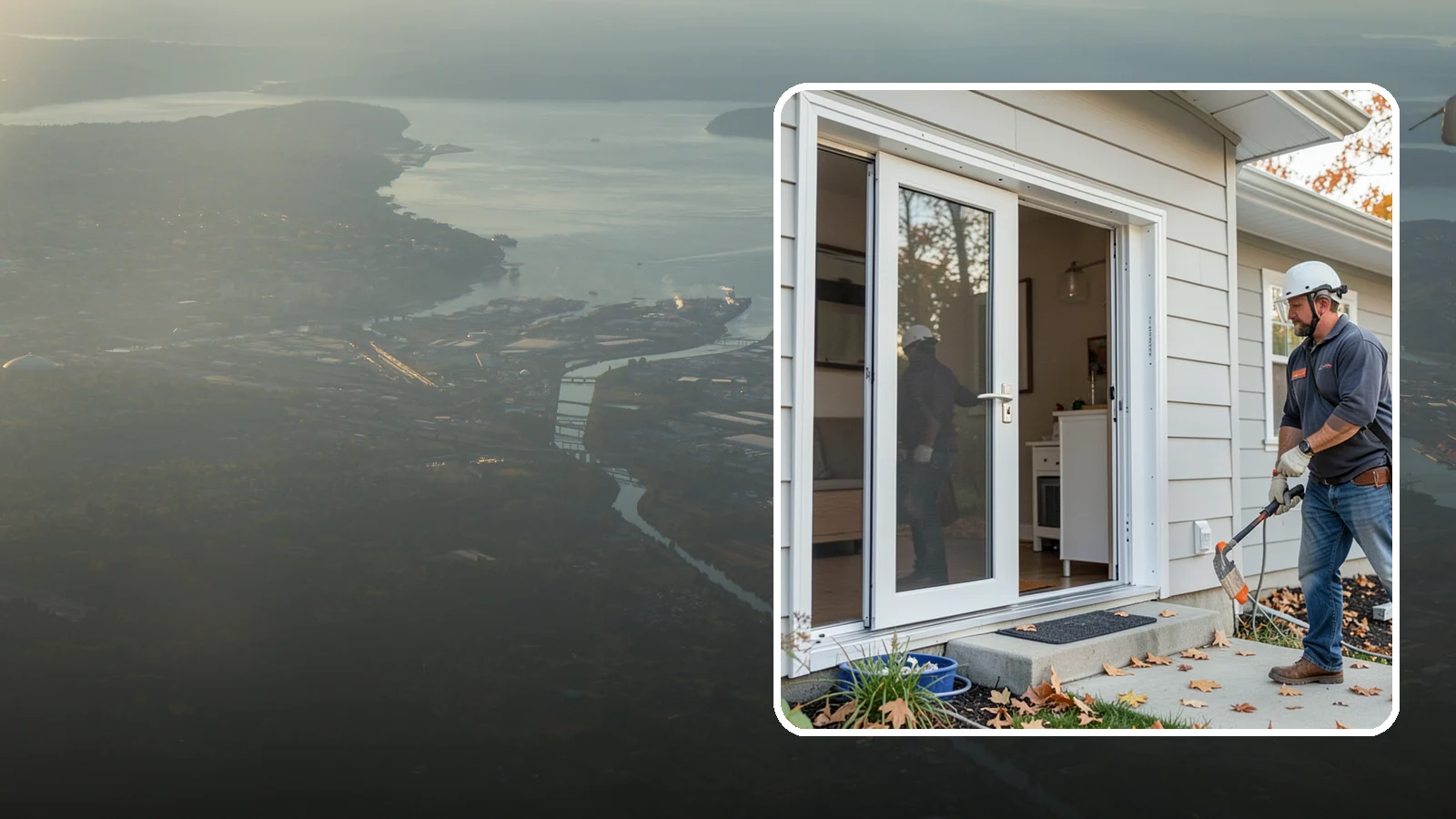 Screen Door Installation in Fife, Pierce County, WA - Screen doors that invite fresh Northwest air inside while keeping insects out.