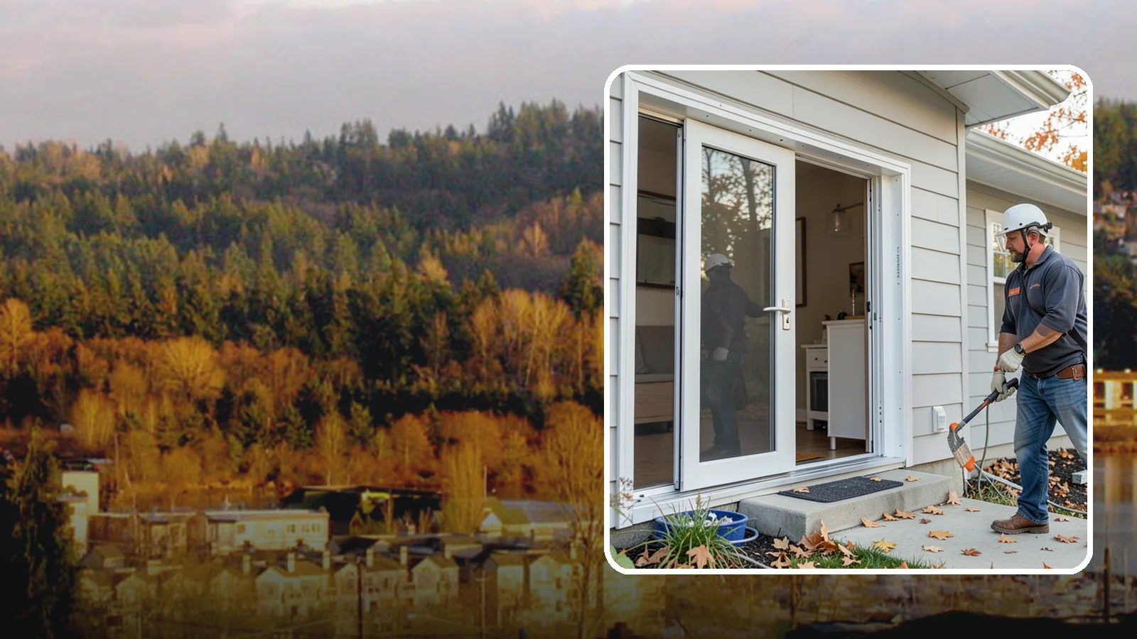 Screen Door Installation in Kenmore, King County, WA - Screen doors that invite fresh Northwest air inside while keeping insects out.