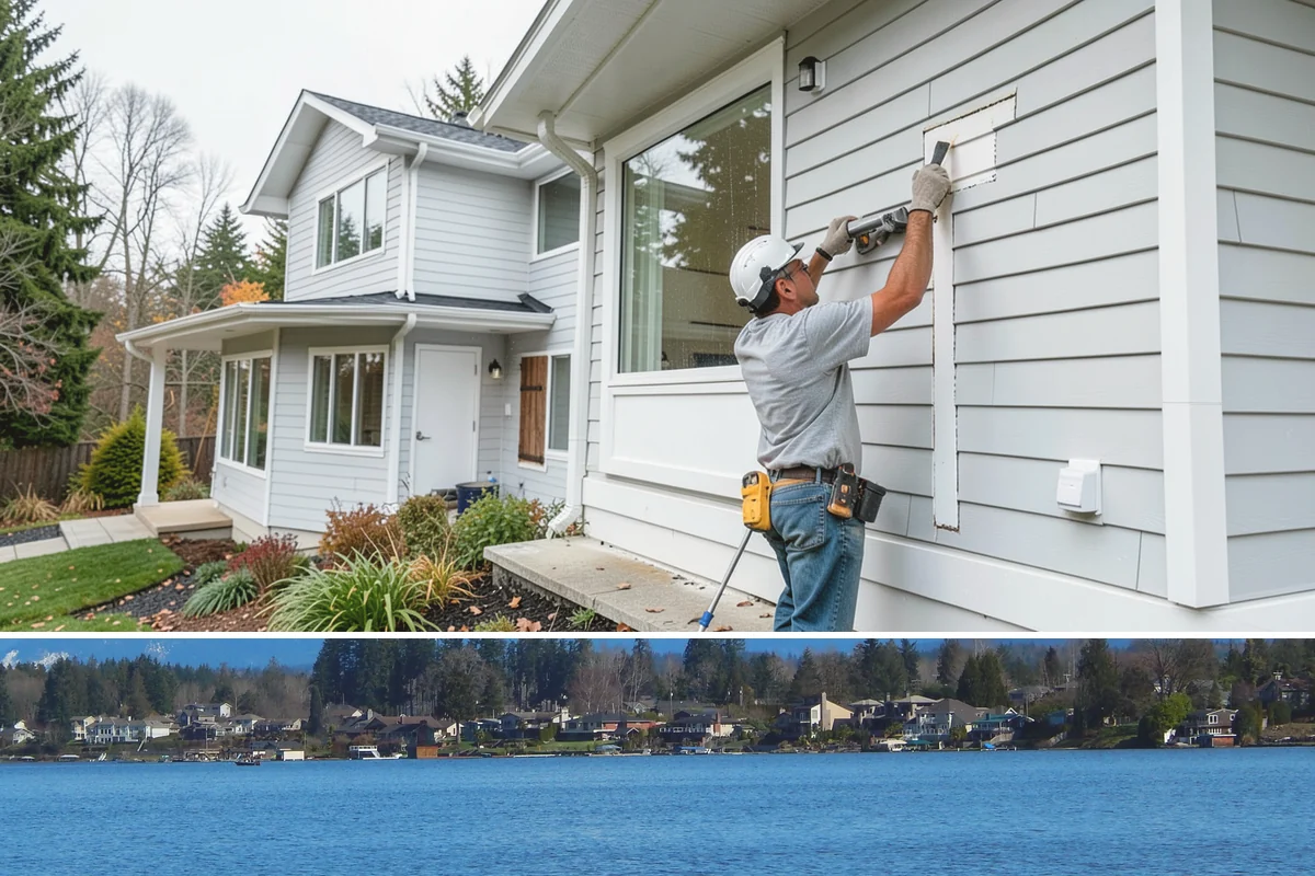 Screen Door Installation in Lake Stevens, Snohomish County, WA - Spring is the perfect time to add a screen door ahead of the warm, breezy months.