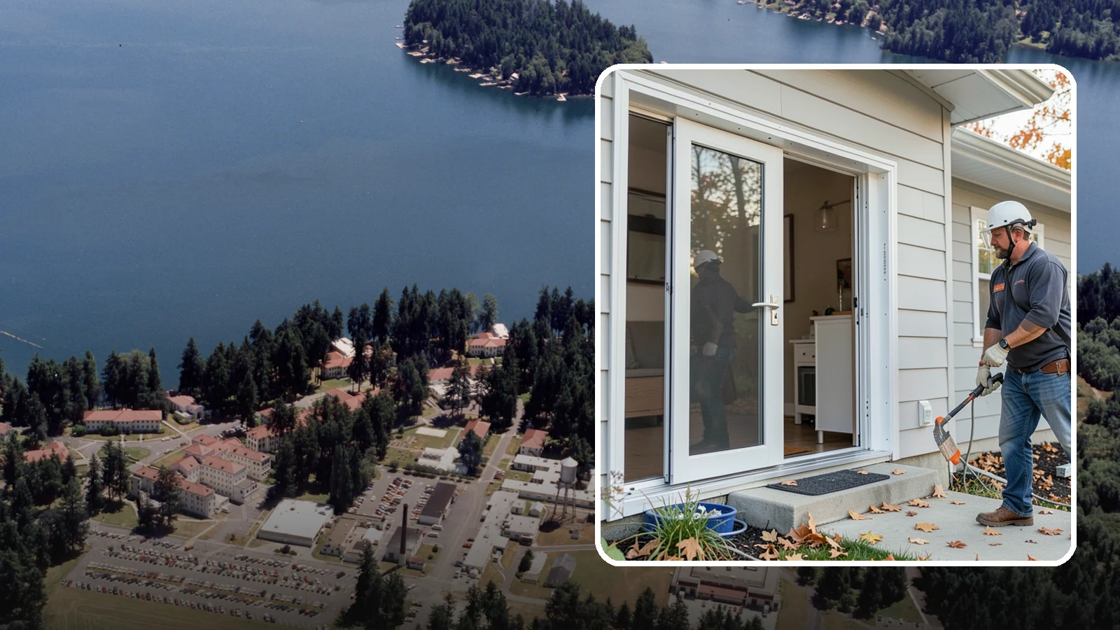 Screen Door Installation in Lakewood, Pierce County, WA - Screen doors that invite fresh Northwest air inside while keeping insects out.