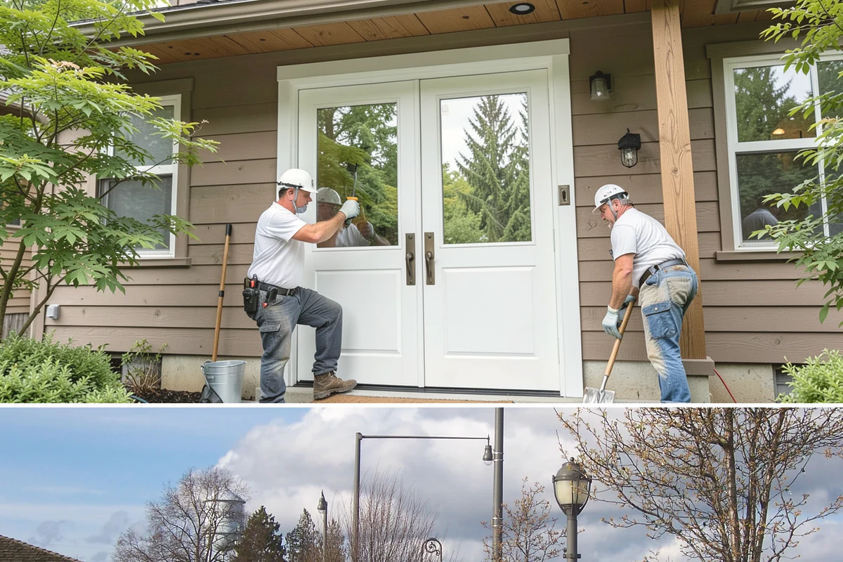 Screen Door Installation in Marysville, Snohomish County, WA - Spring is the perfect time to add a screen door ahead of the warm, breezy months.