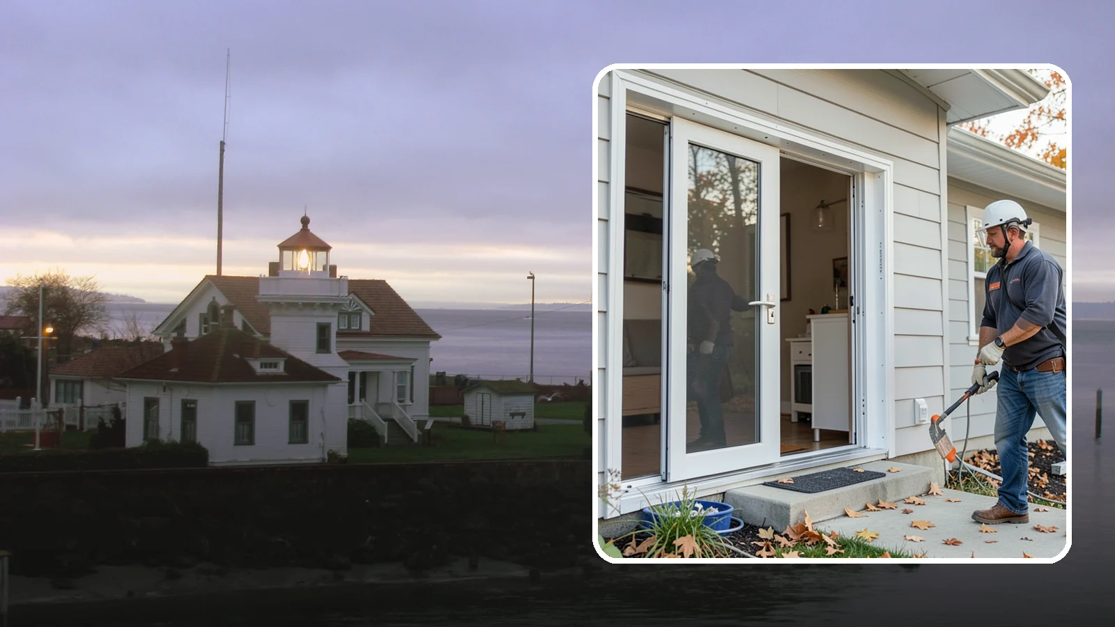 Screen Door Installation in Mukilteo, Snohomish County, WA - Screen doors that invite fresh Northwest air inside while keeping insects out.