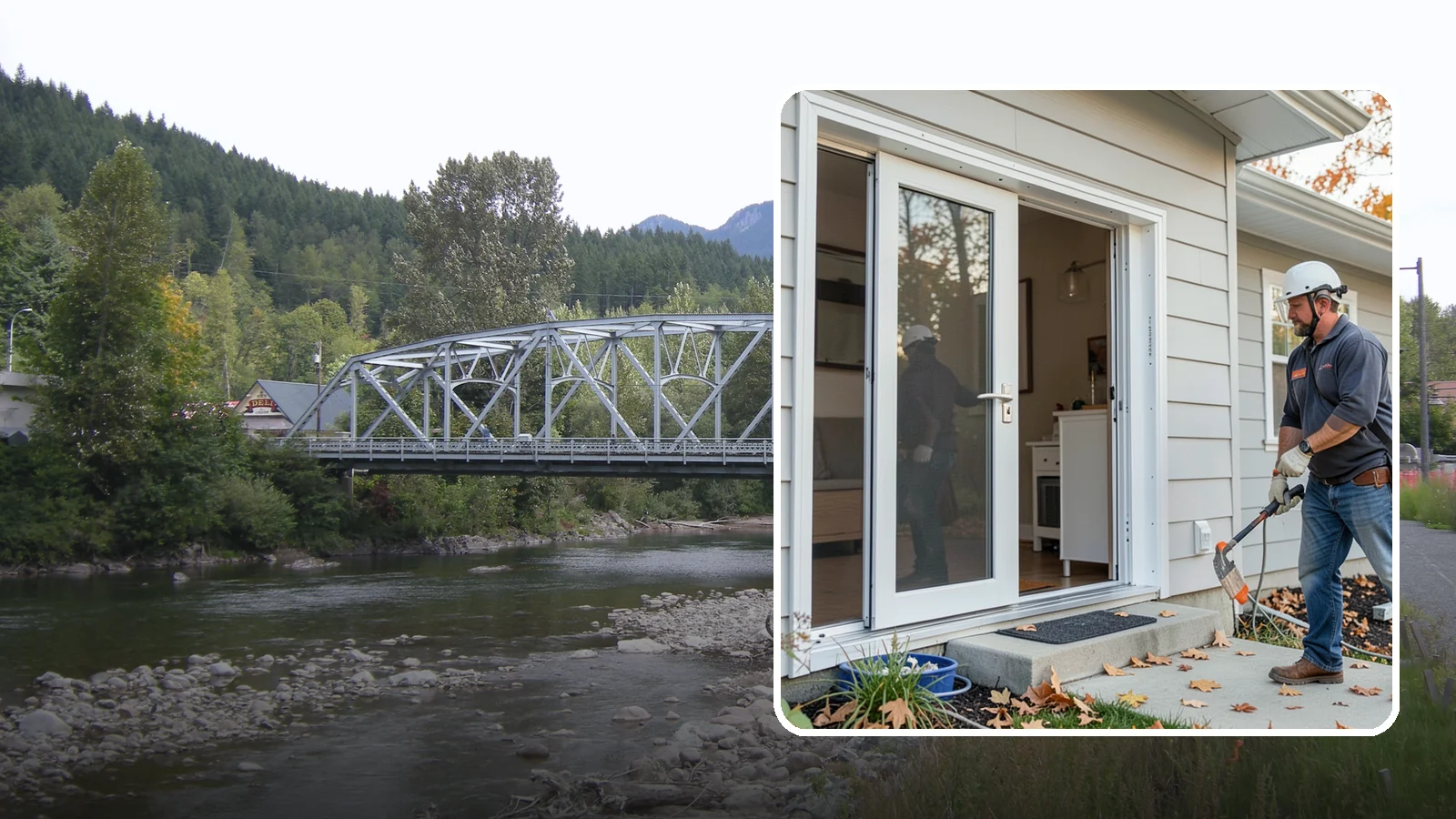 Screen Door Installation in Skykomish, King County, WA - Screen doors that invite fresh Northwest air inside while keeping insects out.