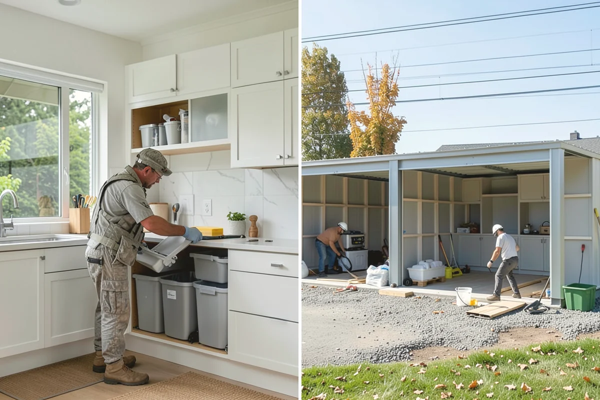 Screen Door Installation in Steilacoom, Pierce County, WA - Measure the opening and select a sliding or hinged screen