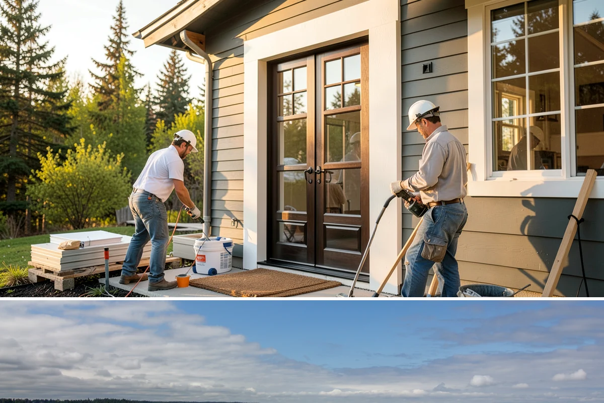 Screen Door Installation in University Place, Pierce County, WA - Spring is the perfect time to add a screen door ahead of the warm, breezy months.
