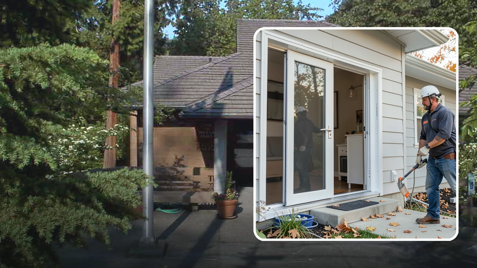 Screen Door Installation in Yarrow Point, King County, WA - Screen doors that invite fresh Northwest air inside while keeping insects out.