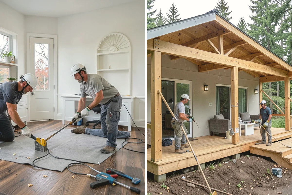 Screen Room Construction in Anacortes, Skagit County, WA - Design the screen room over your porch or patio