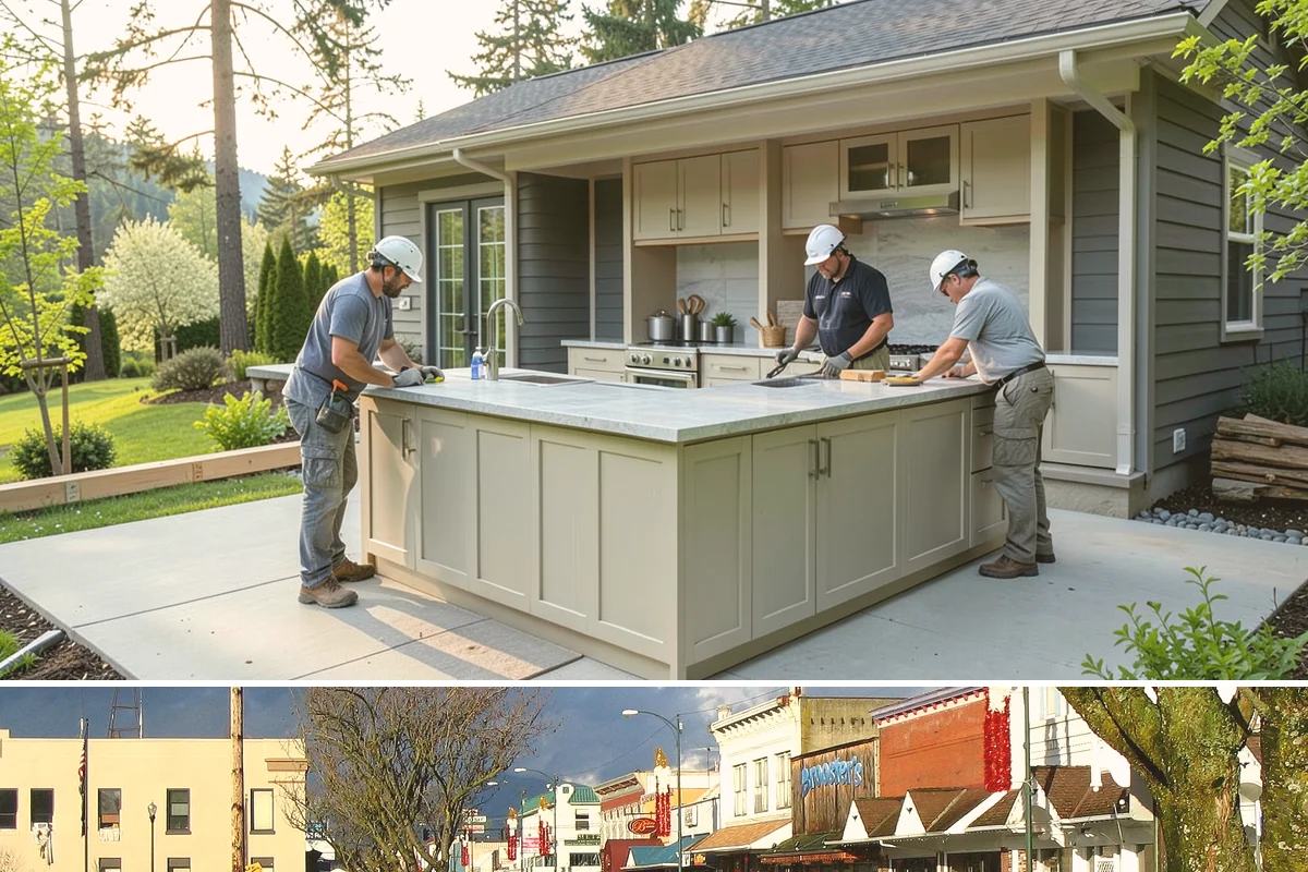 Screen Room Construction in Arlington, Snohomish County, WA - We build screen rooms in late spring so they are ready for the bug-heavy summer evenings.