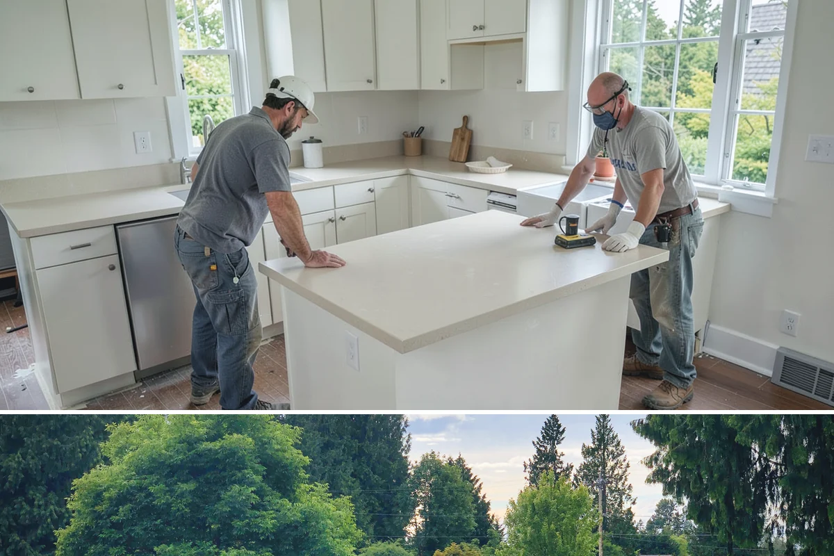 Screen Room Construction in Bonney Lake, Pierce County, WA - We build screen rooms in late spring so they are ready for the bug-heavy summer evenings.