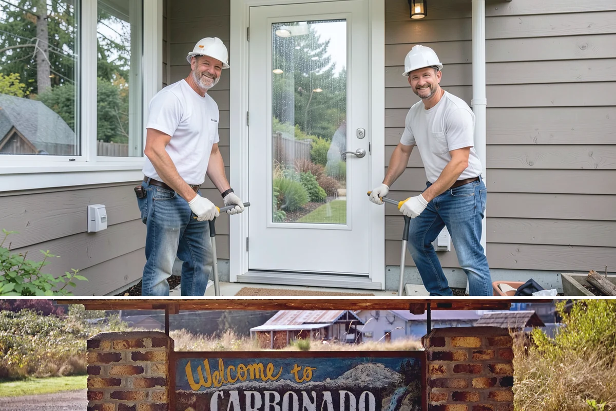 Screen Room Construction in Carbonado, Pierce County, WA - We build screen rooms in late spring so they are ready for the bug-heavy summer evenings.