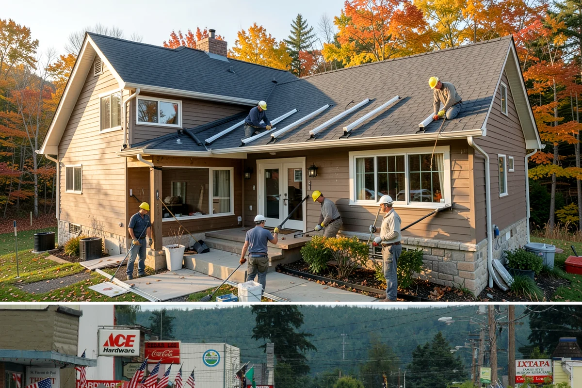 Screen Room Construction in Carnation, King County, WA - We build screen rooms in late spring so they are ready for the bug-heavy summer evenings.