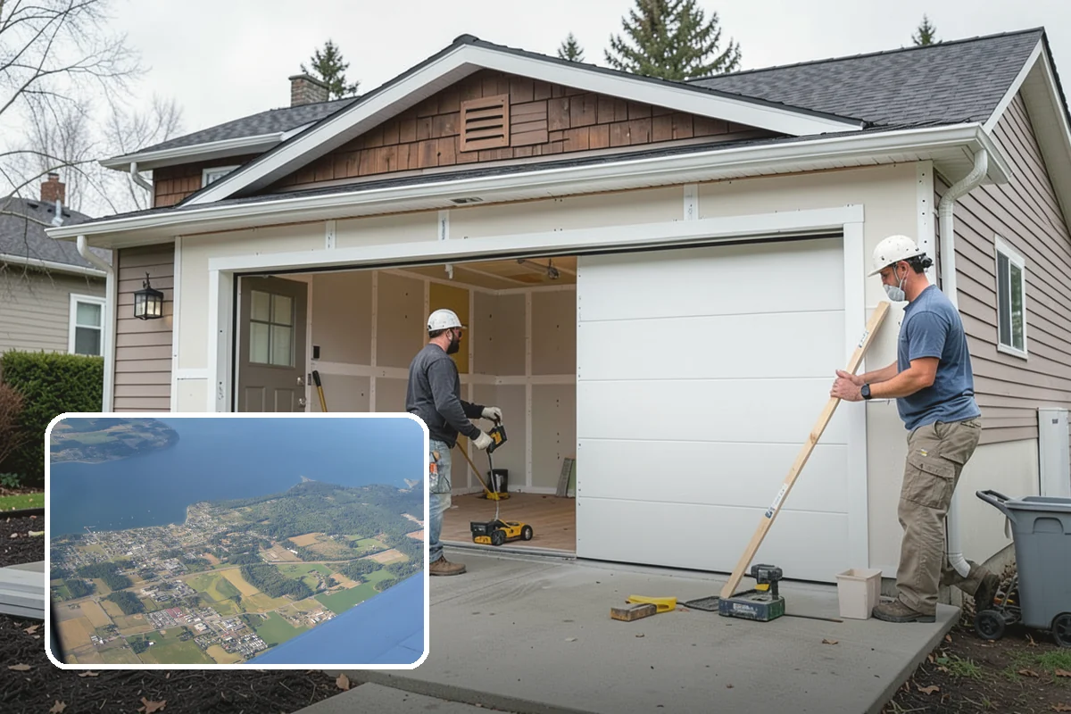 Screen Room Construction in Coupeville, Island County, WA - Bug-free enjoyment of fresh outdoor air