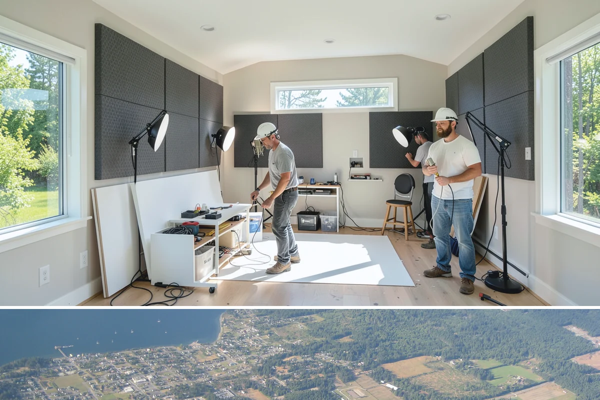 Screen Room Construction in Coupeville, Island County, WA - We build screen rooms in late spring so they are ready for the bug-heavy summer evenings.