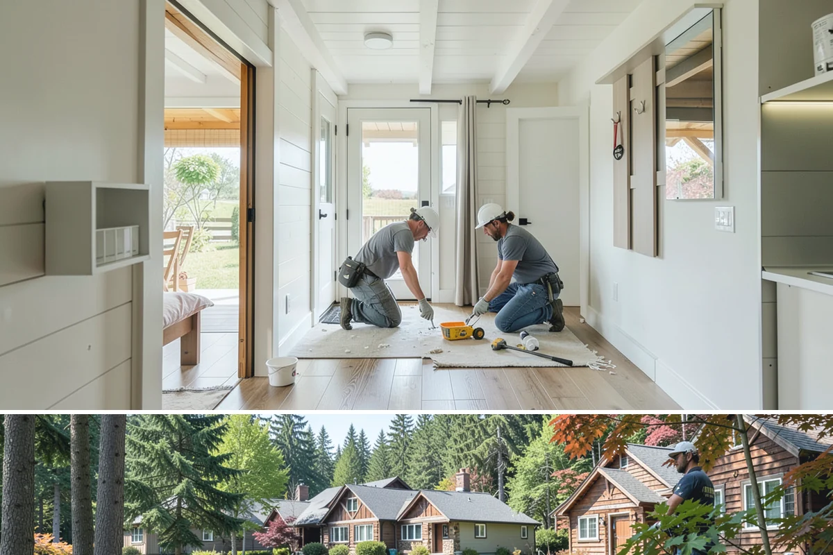 Screen Room Construction in Edgewood, Pierce County, WA - We build screen rooms in late spring so they are ready for the bug-heavy summer evenings.