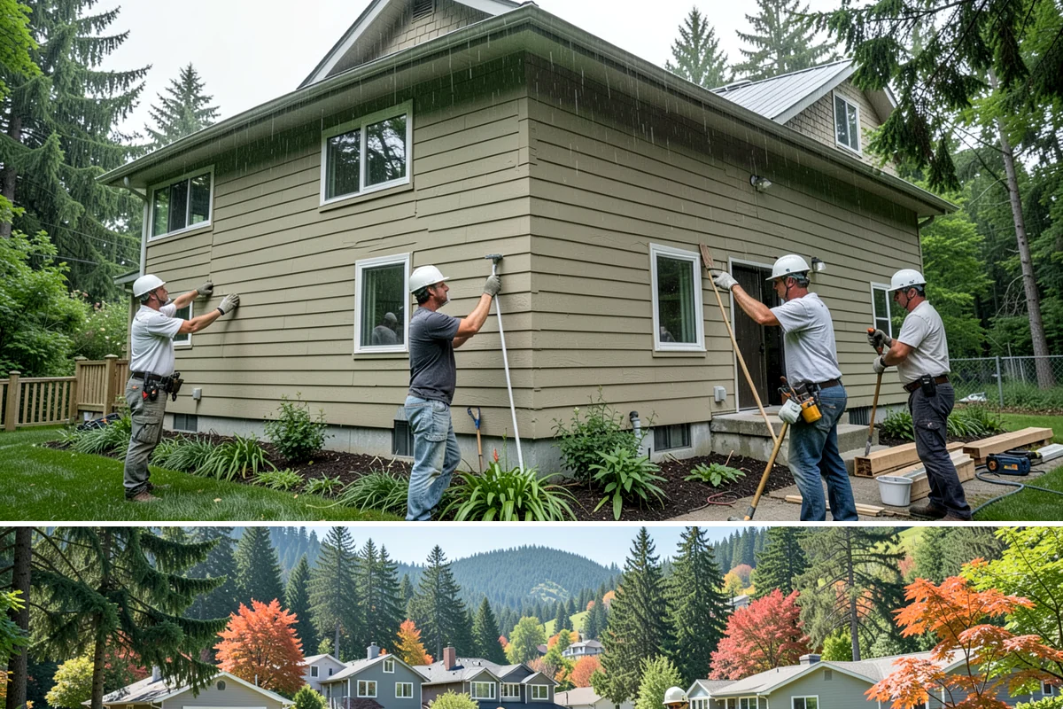 Screen Room Construction in Fircrest, Pierce County, WA - We build screen rooms in late spring so they are ready for the bug-heavy summer evenings.