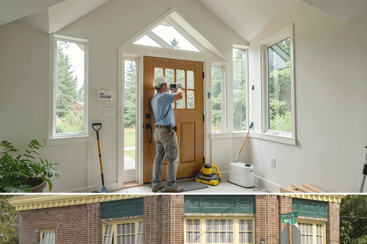 Screen Room Construction in Hamilton, Skagit County, WA - We build screen rooms in late spring so they are ready for the bug-heavy summer evenings.