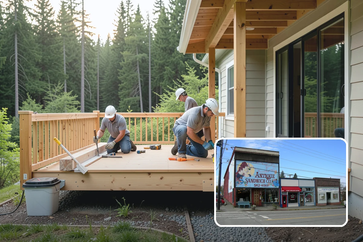 Screen Room Construction in Ruston, Pierce County, WA - Bug-free enjoyment of fresh outdoor air