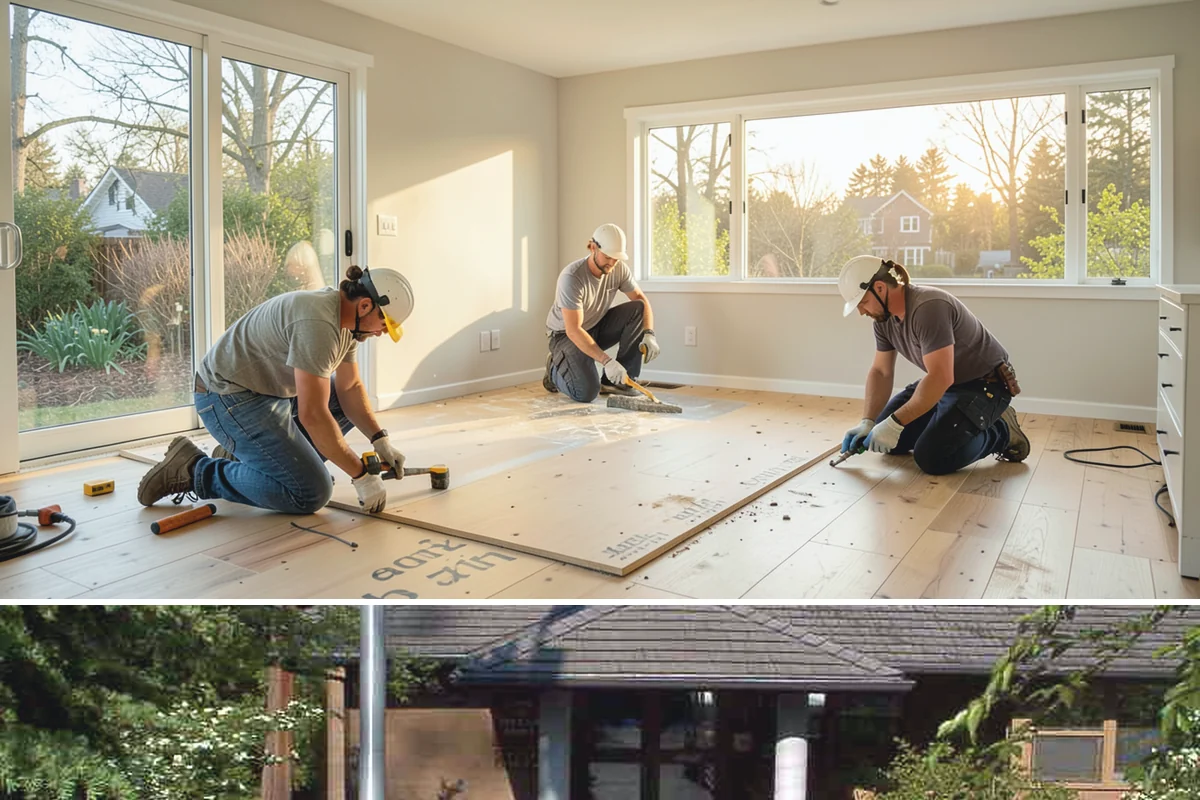 Screen Room Construction in Yarrow Point, King County, WA - We build screen rooms in late spring so they are ready for the bug-heavy summer evenings.