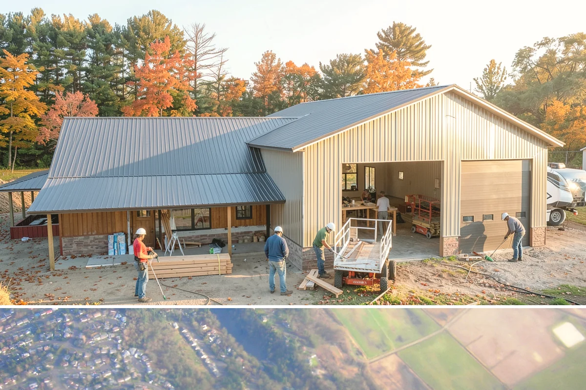 Screened Porch Construction in Algona, King County, WA - Building in late spring means your screened porch is ready for bug-free enjoyment all summer long.