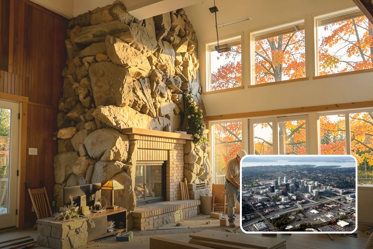 Screened Porch Construction in Bellevue, King County, WA - Enjoy fresh air without insects or debris