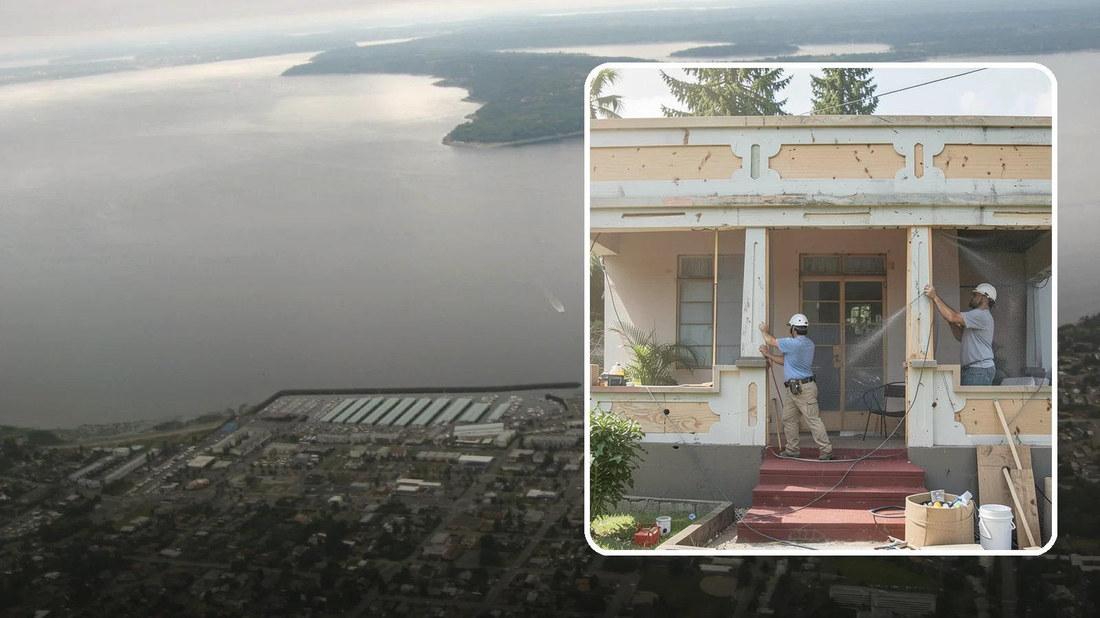 Screened Porch Construction in Des Moines, King County, WA - Screened porch construction that lets you enjoy fresh air while keeping insects and debris out.