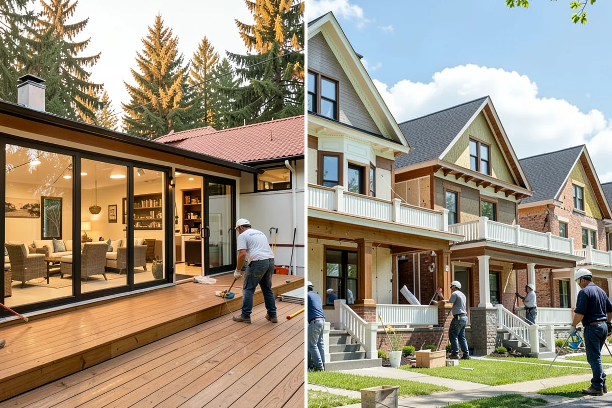 Screened Porch Construction in Everett, Snohomish County, WA - Design the screened space and roof structure