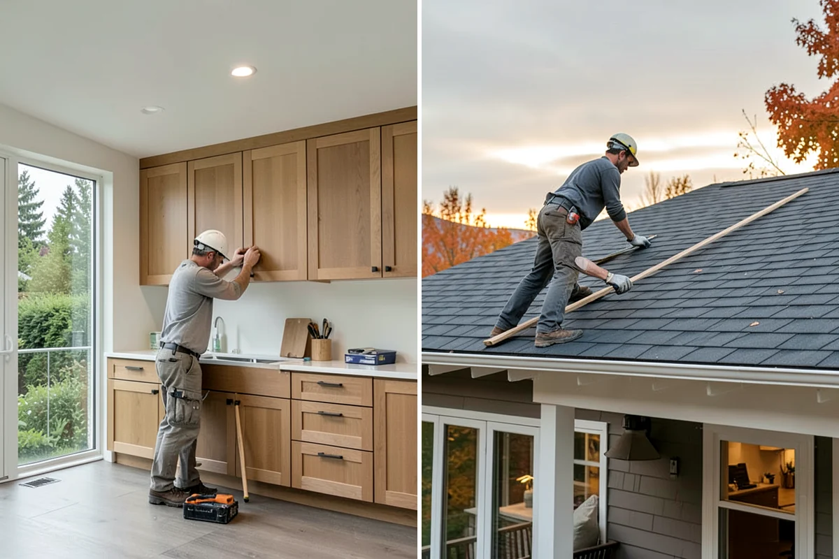 Screened Porch Construction in Federal Way, King County, WA - Design the screened space and roof structure
