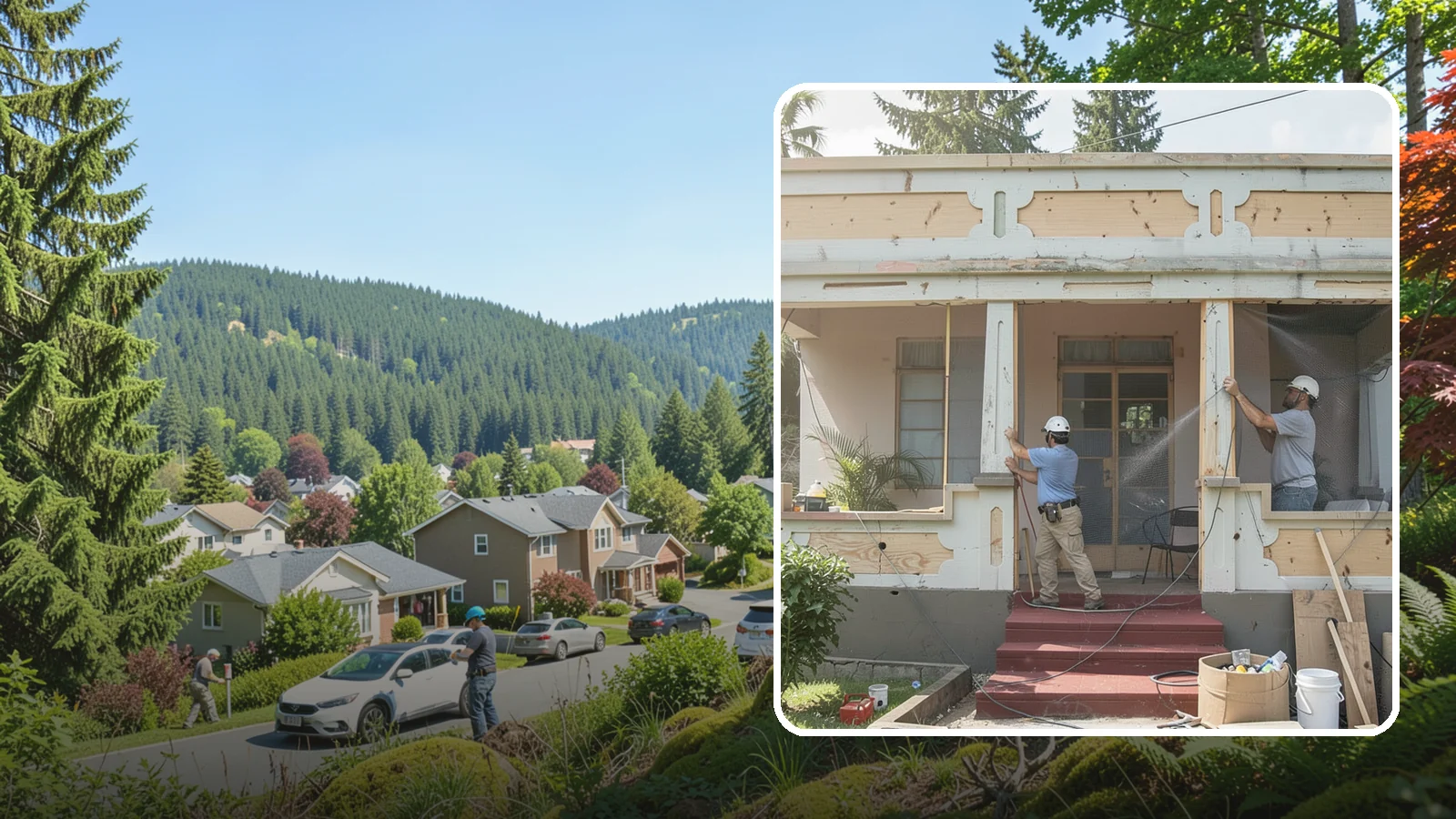 Screened Porch Construction in Index, Snohomish County, WA - Screened porch construction that lets you enjoy fresh air while keeping insects and debris out.