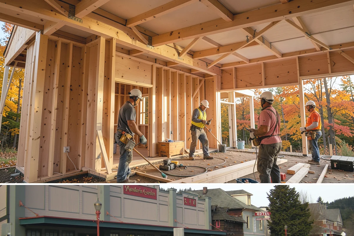 Screened Porch Construction in Issaquah, King County, WA - Building in late spring means your screened porch is ready for bug-free enjoyment all summer long.