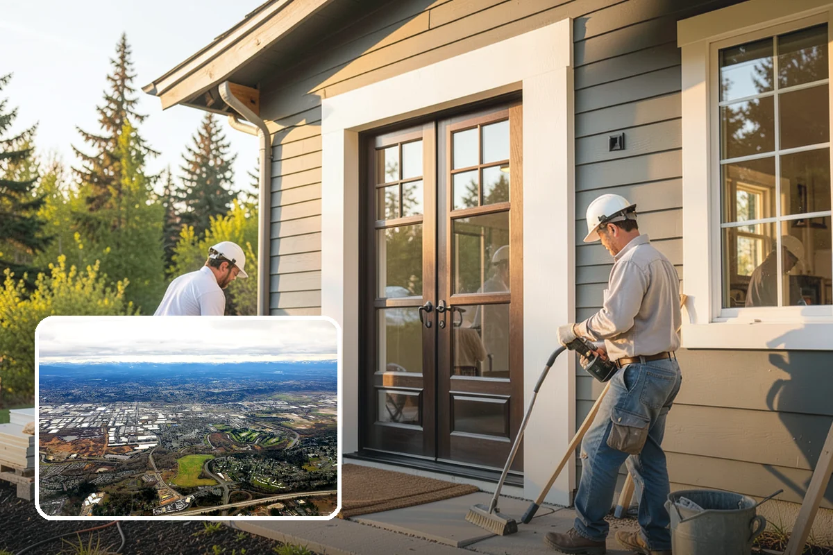 Screened Porch Construction in Kent, King County, WA - Enjoy fresh air without insects or debris