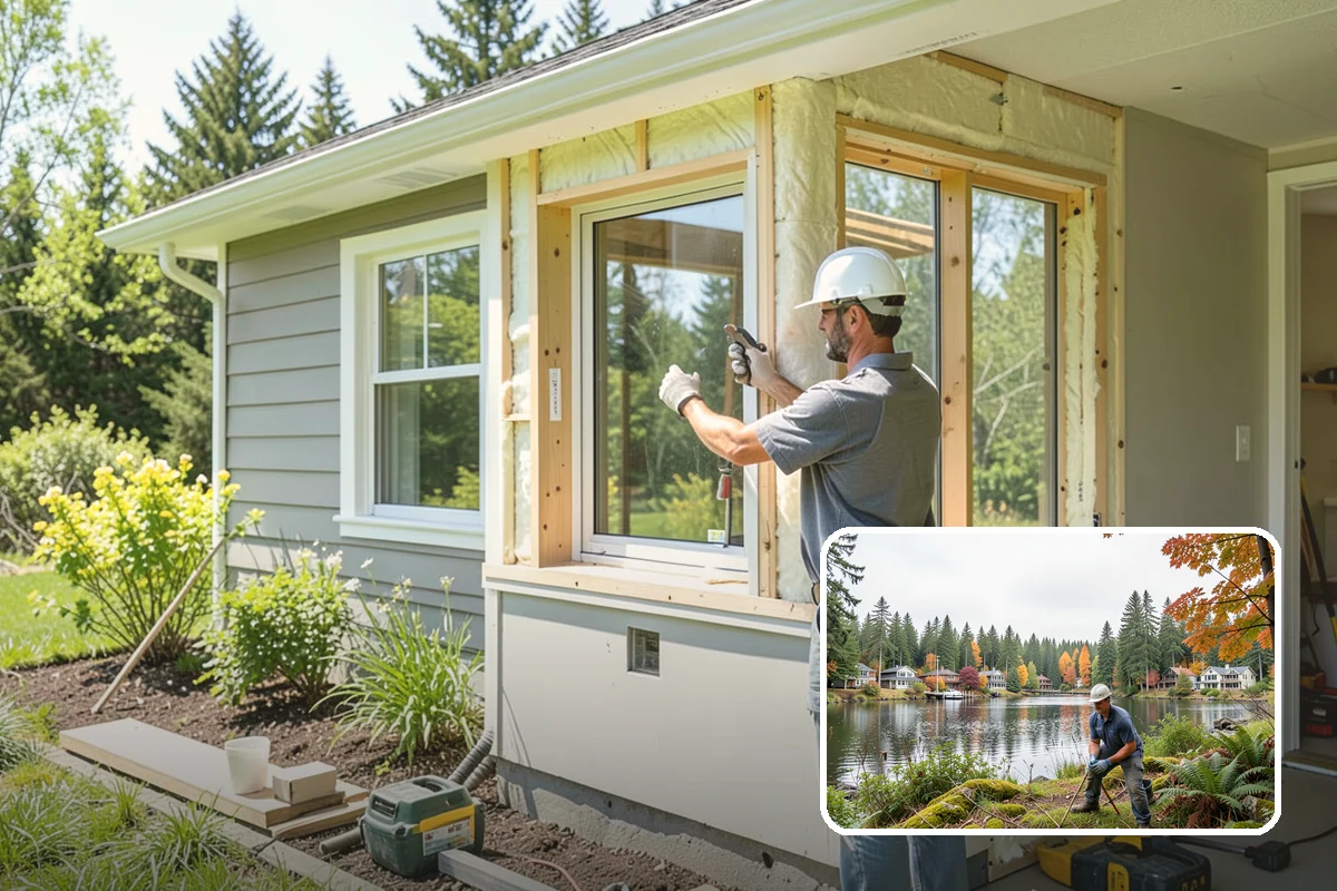 Screened Porch Construction in La Conner, Skagit County, WA - Enjoy fresh air without insects or debris