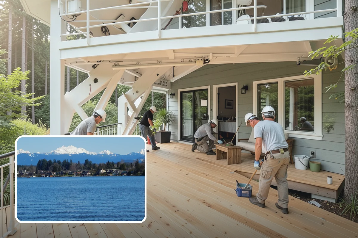 Screened Porch Construction in Lake Stevens, Snohomish County, WA - Enjoy fresh air without insects or debris
