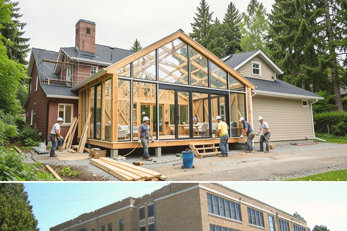 Screened Porch Construction in Maple Valley, King County, WA - Building in late spring means your screened porch is ready for bug-free enjoyment all summer long.