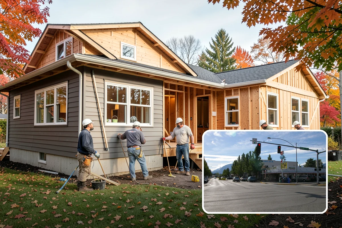 Screened Porch Construction in North Bend, King County, WA - Enjoy fresh air without insects or debris