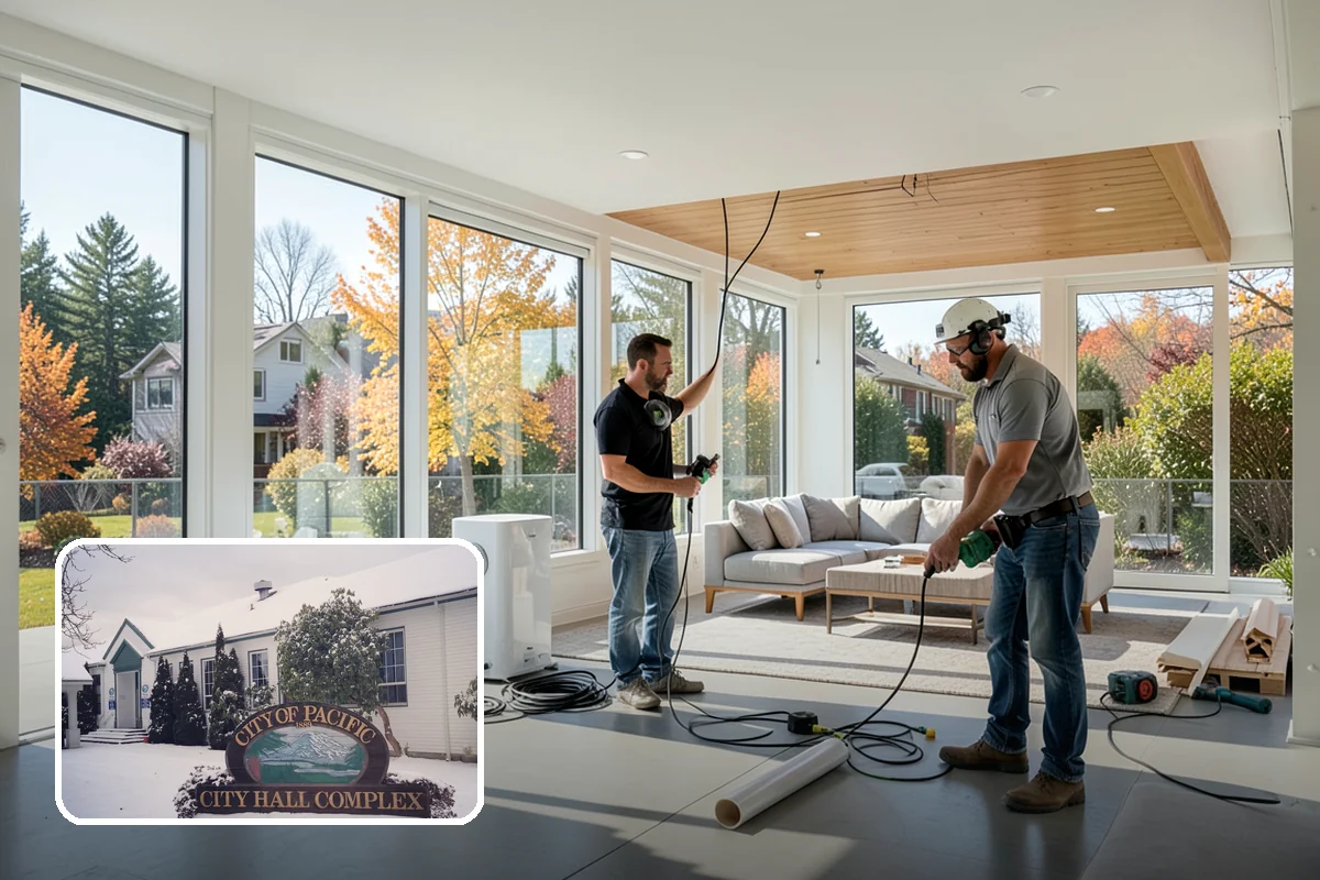 Screened Porch Construction in Pacific, King County, WA - Enjoy fresh air without insects or debris