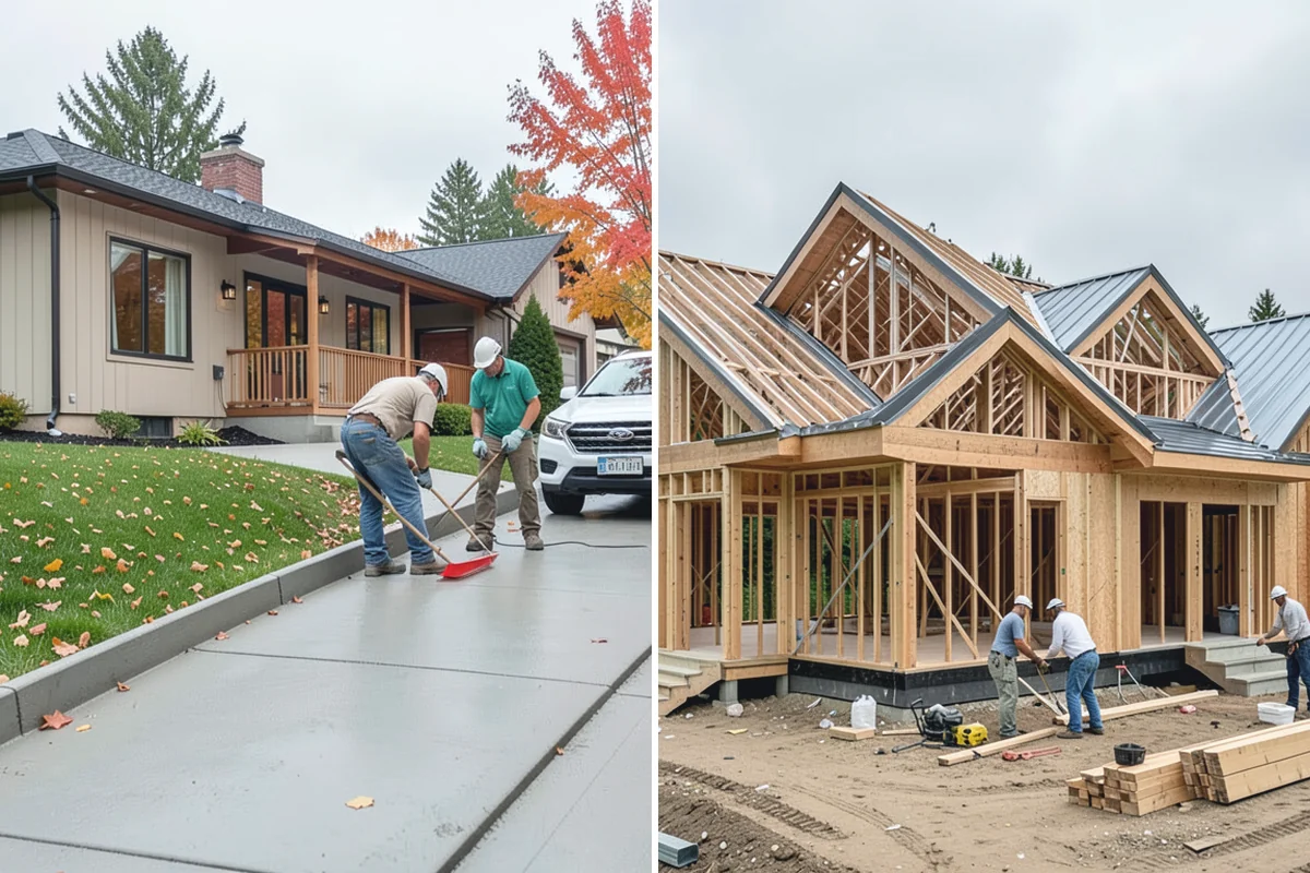 Screened Porch Construction in Renton, King County, WA - Design the screened space and roof structure