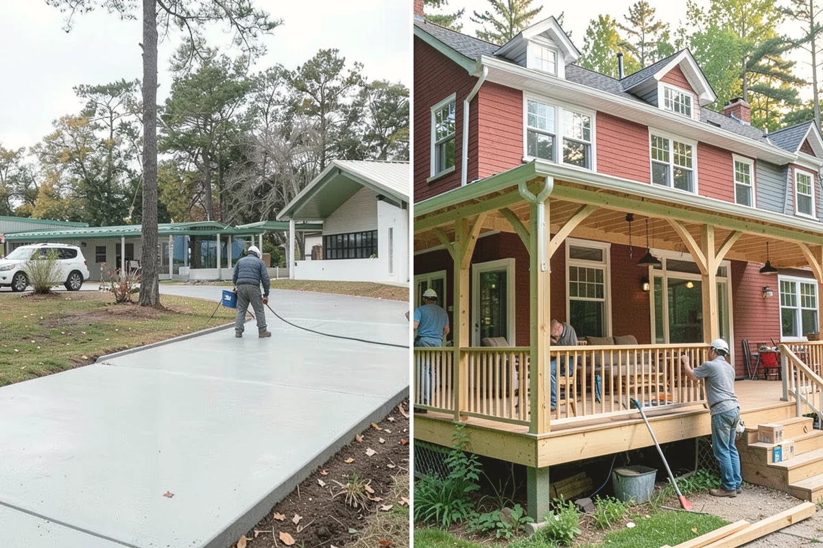 Screened Porch Construction in Ruston, Pierce County, WA - Design the screened space and roof structure