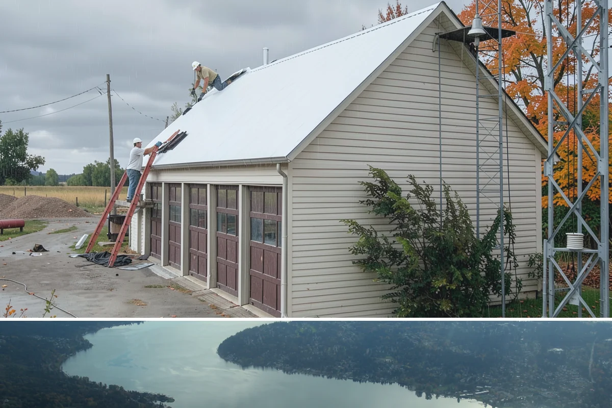 Screened Porch Construction in Sammamish, King County, WA - Building in late spring means your screened porch is ready for bug-free enjoyment all summer long.