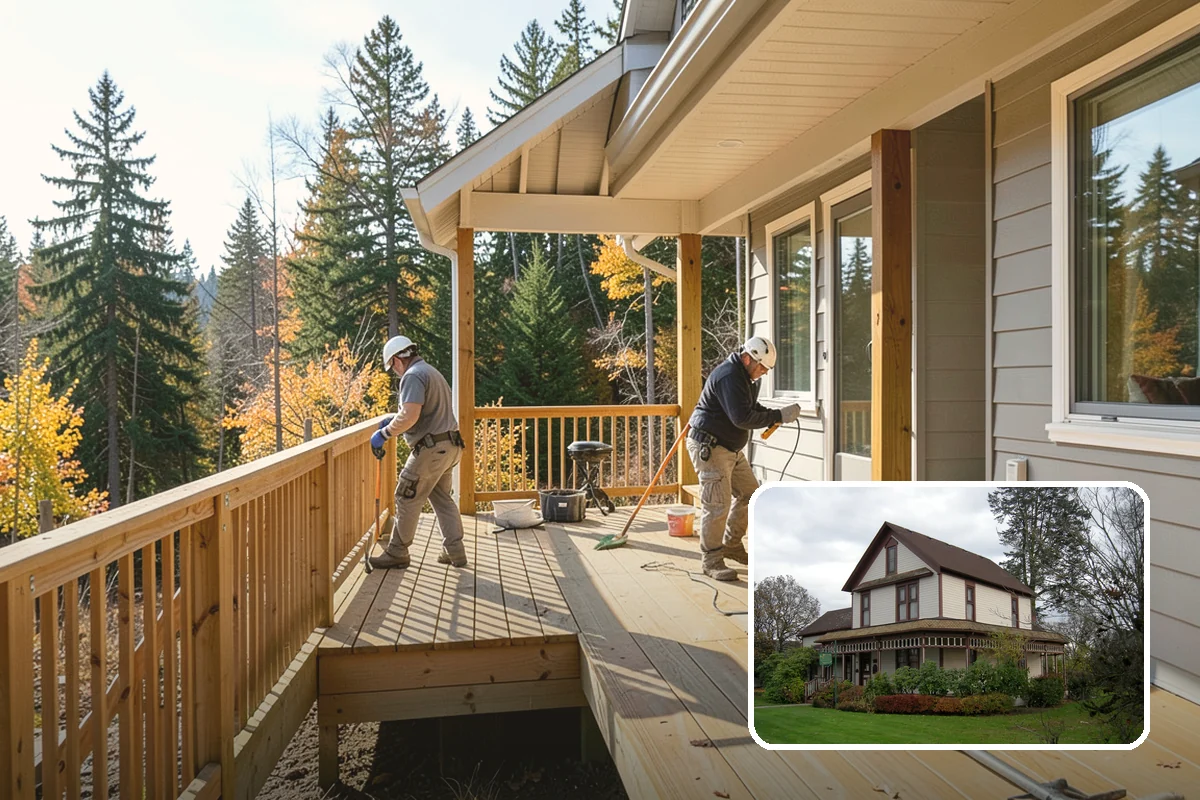 Screened Porch Construction in Sumner, Pierce County, WA - Enjoy fresh air without insects or debris