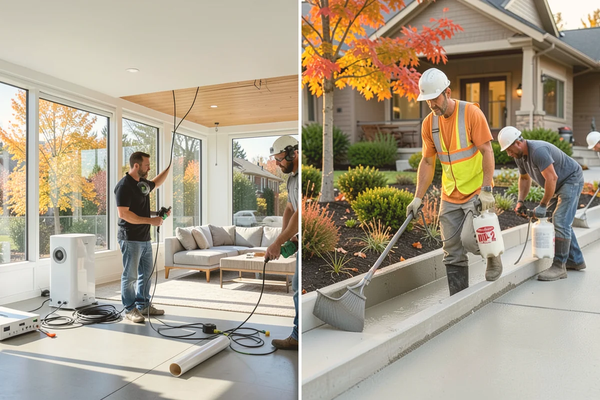 Scullery Construction in Algona, King County, WA - Plan the scullery layout and utilities