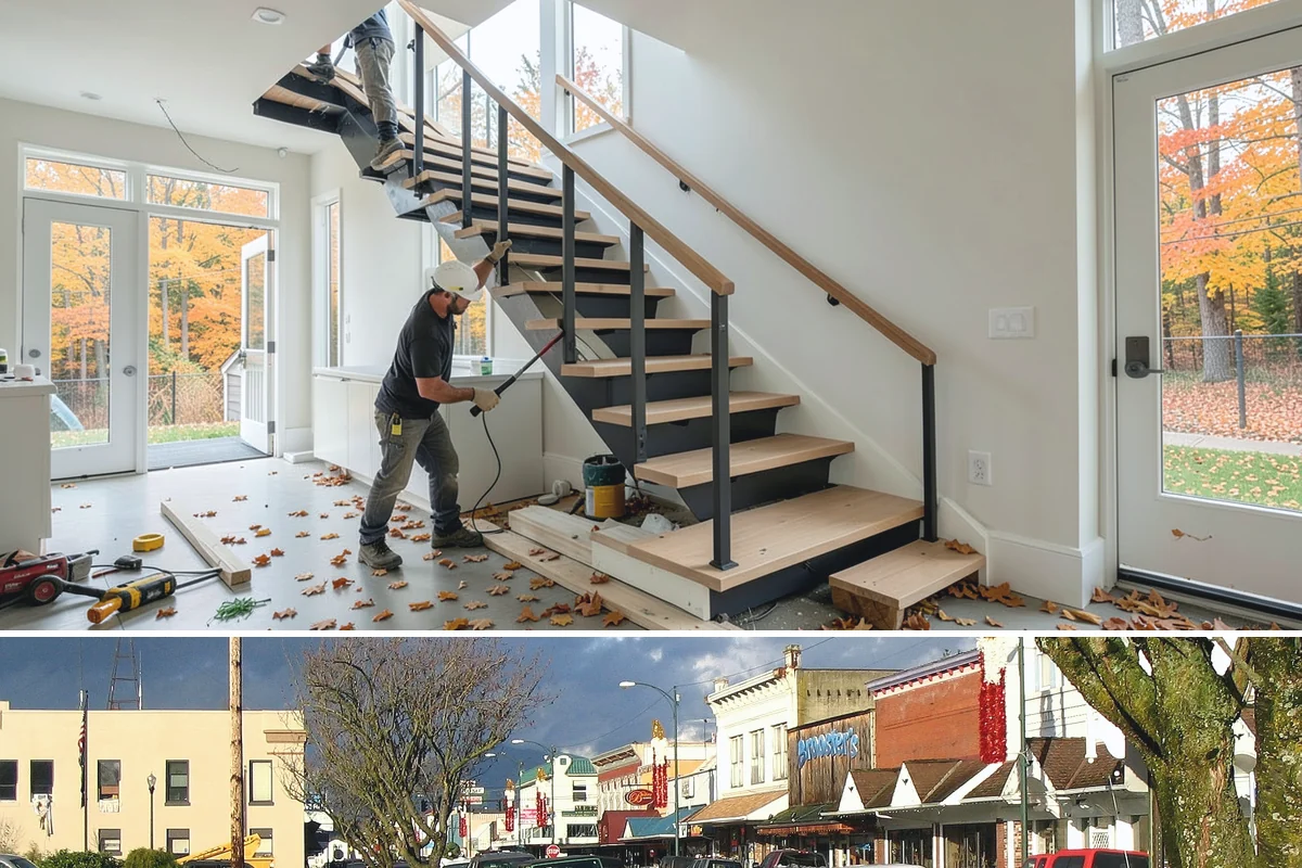 Scullery Construction in Arlington, Snohomish County, WA - A scullery build involving utilities is best scheduled in drier months alongside a broader project.