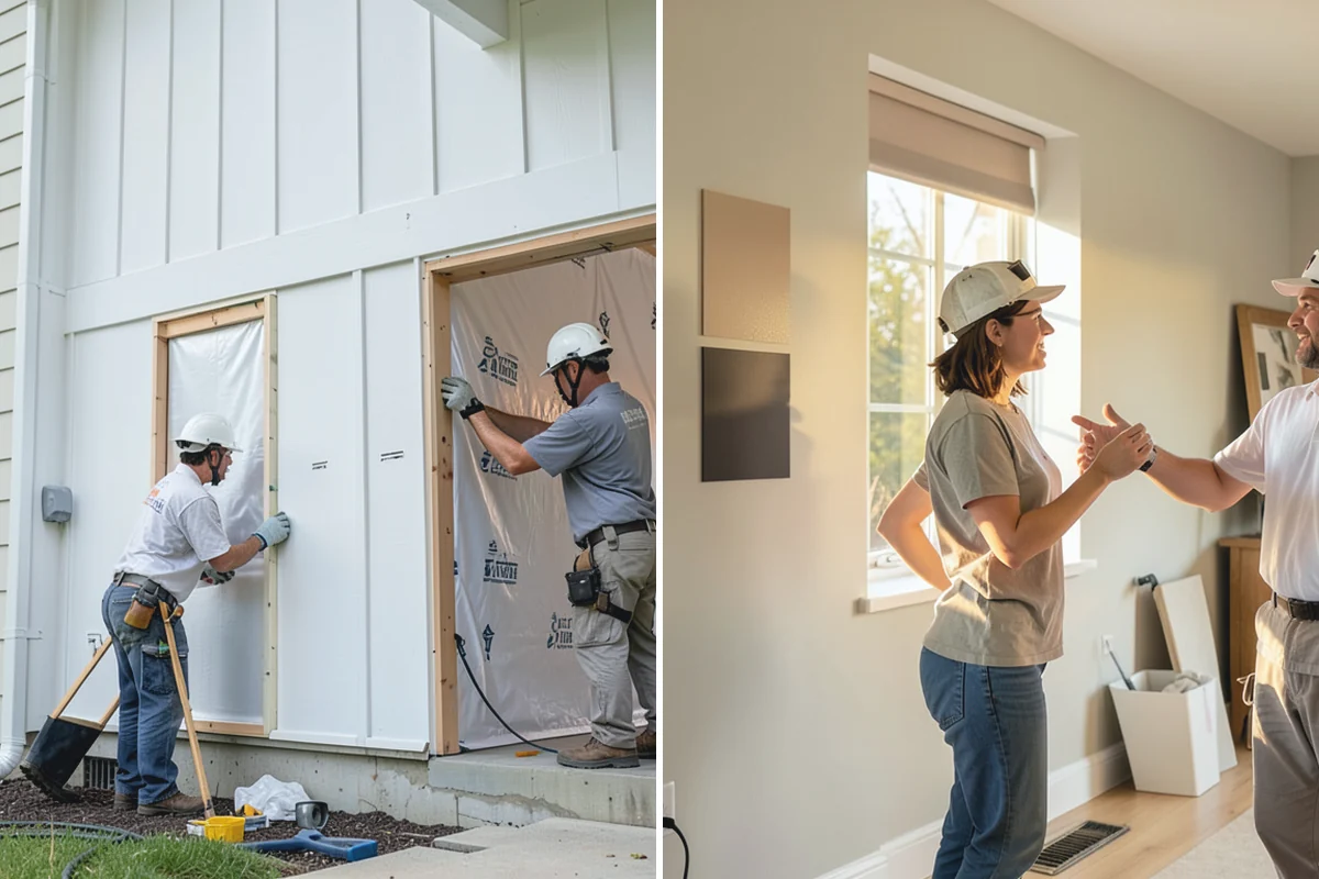 Scullery Construction in Beaux Arts Village, King County, WA - Plan the scullery layout and utilities