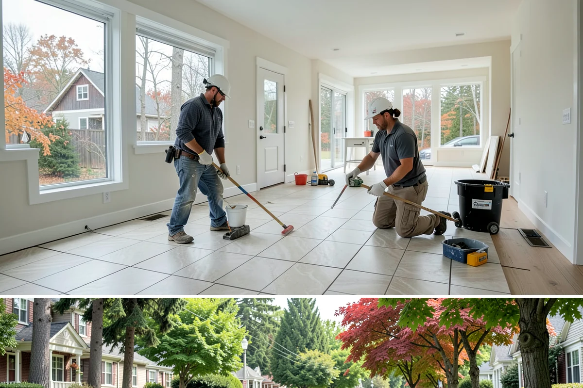 Scullery Construction in Beaux Arts Village, King County, WA - A scullery build involving utilities is best scheduled in drier months alongside a broader project.