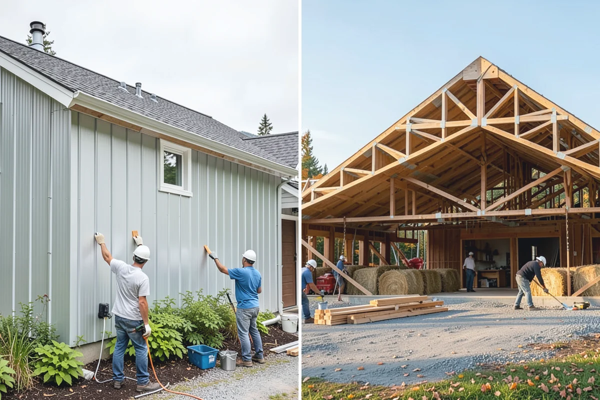 Scullery Construction in Bonney Lake, Pierce County, WA - Plan the scullery layout and utilities