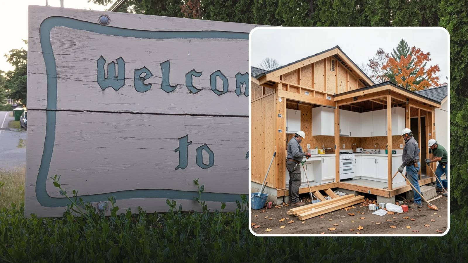 Scullery Construction in Brier, Snohomish County, WA - Building a scullery or back kitchen to handle prep, cleanup, and mess out of sight of the main kitchen.