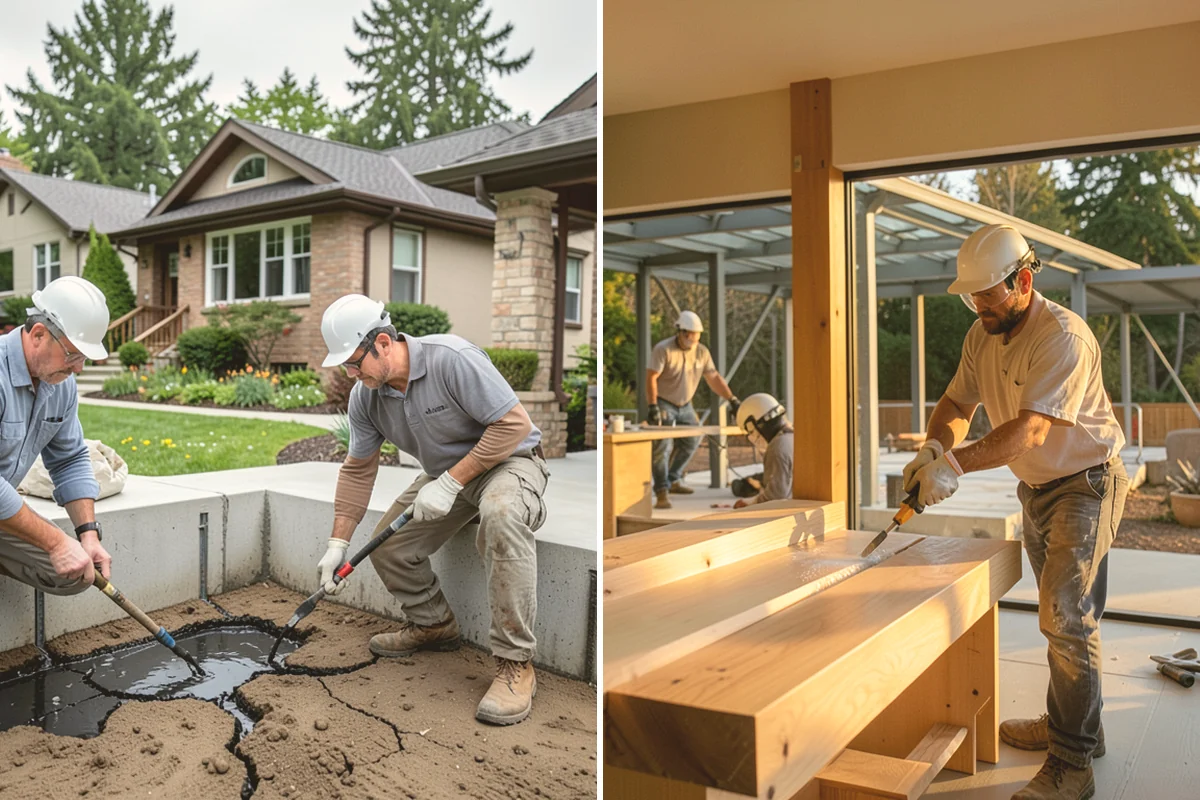 Scullery Construction in Brier, Snohomish County, WA - Plan the scullery layout and utilities