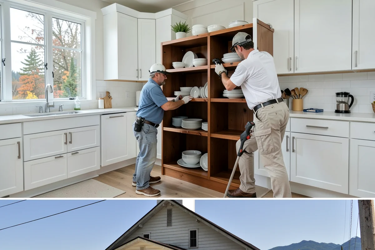 Scullery Construction in Concrete, Skagit County, WA - A scullery build involving utilities is best scheduled in drier months alongside a broader project.