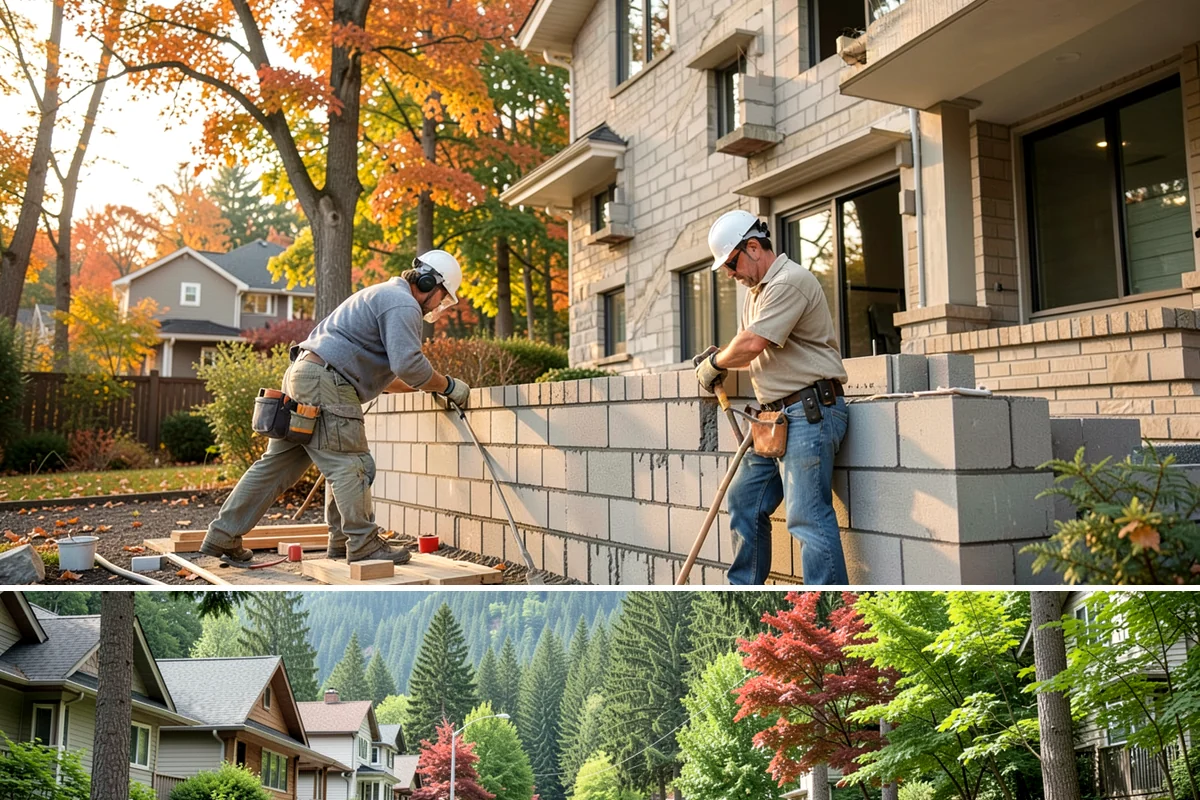 Scullery Construction in Darrington, Snohomish County, WA - A scullery build involving utilities is best scheduled in drier months alongside a broader project.