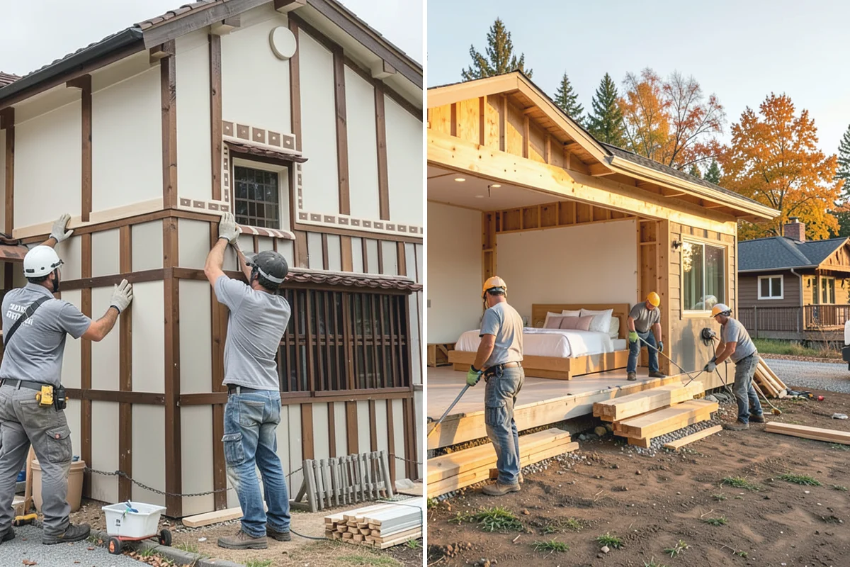 Scullery Construction in Des Moines, King County, WA - Plan the scullery layout and utilities