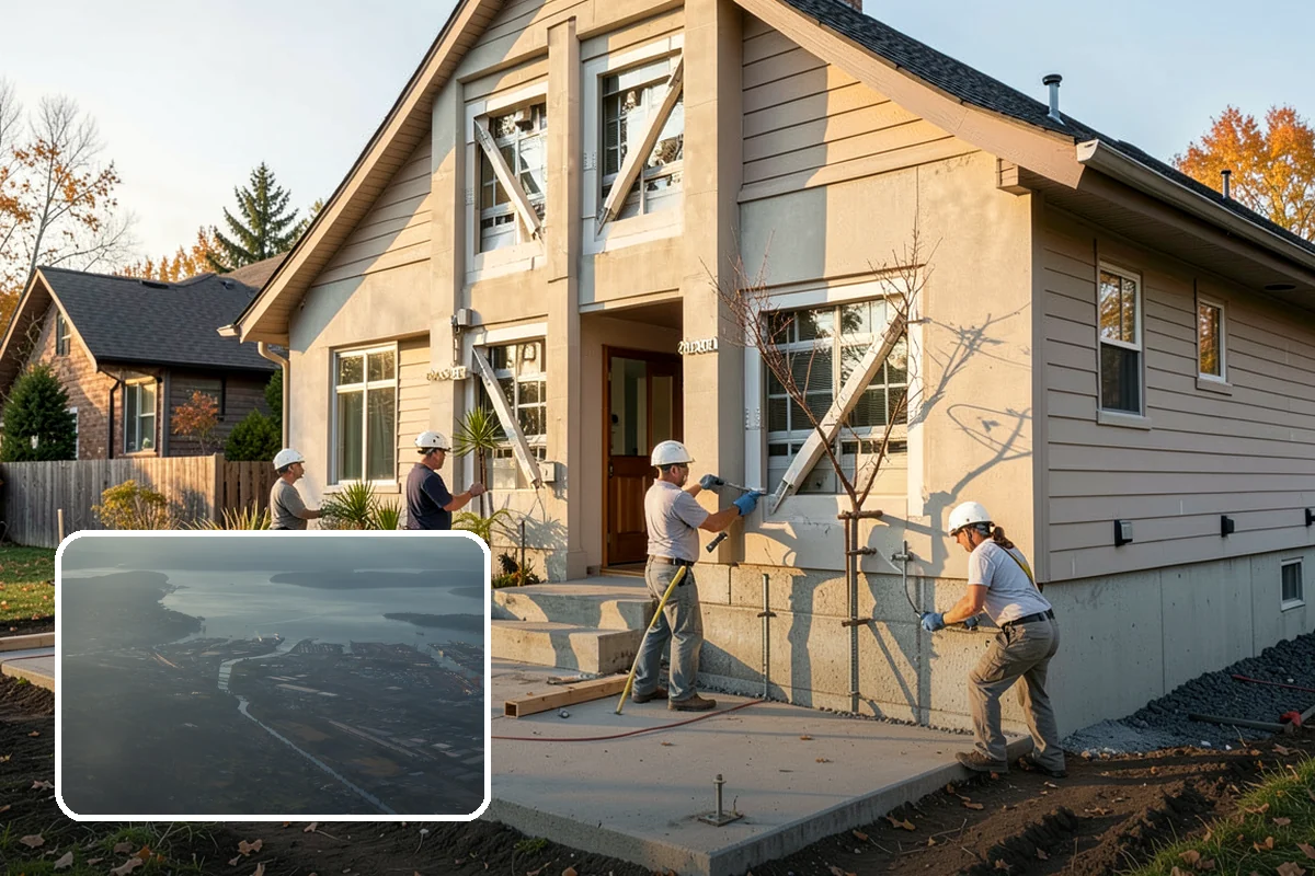 Scullery Construction in Fife, Pierce County, WA - Messy prep and cleanup kept out of sight